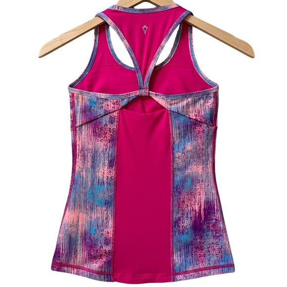 Ivivva Girls Racer Back Shelf Bra Tank Top Size 10 - Picture 4 of 13